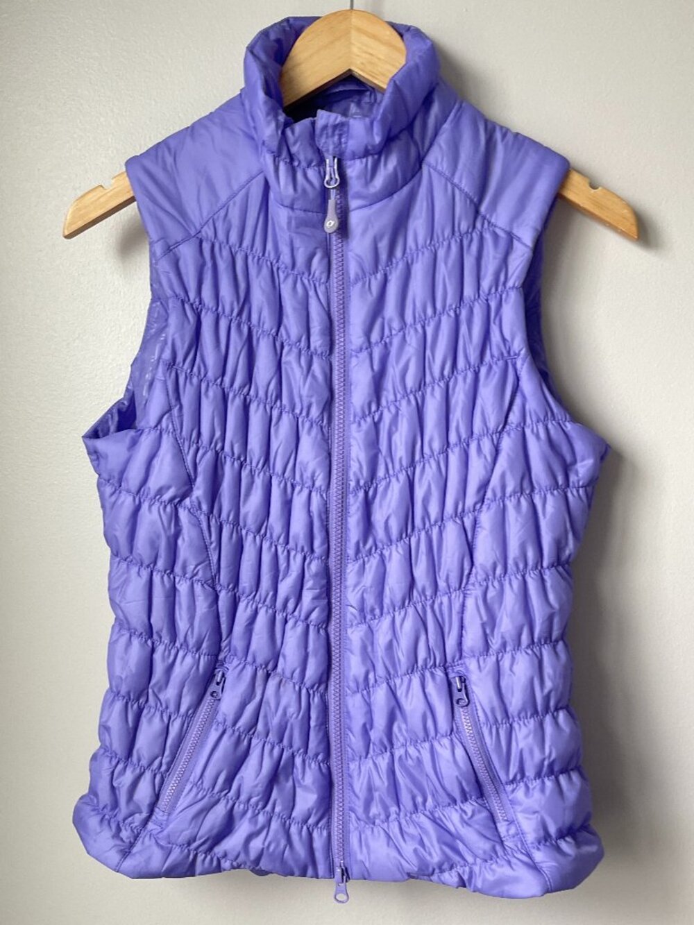 Golf ⛳️ IBKÜL Women's Sorona Aura Lightweight Quilted Puffer Vest Lavender Small